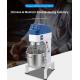 3 In 1 Food Mixer Machine 10L 2.5kg 600w Stand Mixer Color Customized