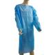Blue Color Disposable Isolation Gown , SBPP Hospital Protective Clothing