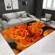 Aesthetic 3D Modern Figure Flower Pattern Artistic Living Room Carpet Hotel Area Rugs (3*4m)