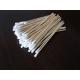 Dental Lint Free Cotton Swabs Absorbent For Ear Cleaning Microbiology