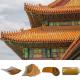 180x110mm Chinese Ceramic Tiles In Wooden Temple Building