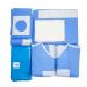 Comfortable Surgical Disposable Gown , Disposable Surgical Clothing