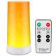 Dimmable Rechargeable Led Magnet Flame Light  Dc 5v Remote Control Flame Table Lamp