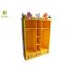 Light Cardboard Furniture For Kids  / Yellow Carton Home Closet Shelf