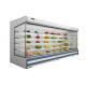 Supermarket Drinks Cooler Commercial Display Freezer Fruit Vegetable Multideck Open Chiller CE