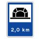 Traffic Road Aluminum Photoluminescent Signage For Tunnel