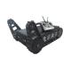 Smart Counter Terrorism Equipment Single Swing Arm Wireless Control Robot Chassis