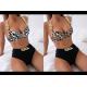 Beach Occasion Solid Red Swimming Suits Bikini for Water Activities