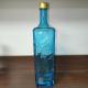 500ml 750ml 700ml 1l Transparent Blue Sky Ocean Color Spirit Glass Bottle
