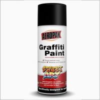 Aeropak 400ml Graffiti Spray Paint High Luster High Coverage MSDS Certificate