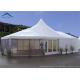 Fireproof Canvas Aluminium Frame Tents 15m * 20m With Wooden Flooring