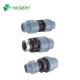 Light Blue Type Pn16 PP Compression Fitting Made of 100% Material with Complete Size