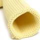 Cut resistant aramid fiber fabric Kevlar rib knit sleeve Knitted para aramid fabric long stripe cuff