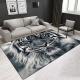 Customized Size Animal Pattern Living Room Rug 3D Printed Rectangle Carpet 2.4*3m