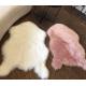 Soild Plush Faux Fur Animal Rug , Luxury Fur - Thick White Washable Faux Fur Rug