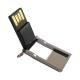 Turn-over Waterproof Chip Mini USB Flash Memory Stick, Engraving Logo Metal USB Drive