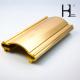 OEM Golden Brass Railing Systems HPB59-1 Brass Stair Handrail