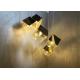Nordic Light Luxury Chandelier Creative gold hang lamp decorative glass pendant