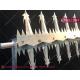 Rotary Razor Spikes For Perimeter Security Fencing | Anti Climb Wall Spikes | HeslyFence Brand | High Quality | China