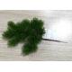 Sun Proof Artificial Green Plastic Pine Branch Decor