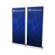 Conference Event Roll Up Banner Display Double Side Non Toxic Material Smooth Surface
