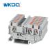 Spring Cage Connection Din Rail 2.5mm Terminal Block