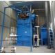 Twin Spinner Hanger Blast Machine For Heavy Pumps Increasing Painting Adhesion 