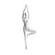 Fiberglass Athletic Female Mannequin , Full Body Female Mannequin For Yoga Clothing