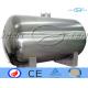 Horizontal Bladder Water Tanks Stainless Steel Water Tank For Fermentation