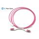 Dual Link Cable Fiber Optic Jumper Non Switchable SM OM3 OM4 LC Uniboot Patch Cord