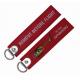 Promotion Gift Personalized Embroidered Keychains Fashion Design