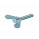 M10 Steel Grade Class  10.9 12.9 Blue White Zinc Plated Butterfly Head Wing Thread Screw DIN318