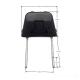 HAH-5 metal pole with plastic frame height adjustable headrest and 4 ways adjustable headrest parts auto head rest frame