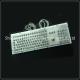 106 Keys Type Waterproof Keyboard , Industrial Grade Metal Computer Keyboard