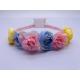 Reusable Flower Hair Elastic Portable , Multifunctional Hair Tie Flower