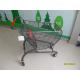 Plastic 110L Supermarket Grocery Shopping Cart / Retail Shopping Trolleys