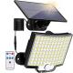 128 LED Solar Flood Light Motion Sensor Wall Mounted Sunlight Power IP65