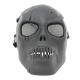 High Security Paintball Face Mask Skeleton Ghost Style for Hunting Game