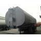 28 Ton Oil Tank Small Semi Trailer Trucks With 3 Apartments And Pipe