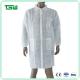 Anti Bacteria Nonwoven Disposable Lab Coat With Pocket