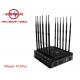 93W High Power Signal Jammer Stationary 12 Bands X12Pro Shielding Radius 80 Meters