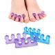 Separate Toenail Polish with 2 Pairs Toe Separator Pedicure Easy to Clean Toe Spacers