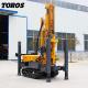 TOROS Power Diesel Hydraulic Crawler Drilling Rig With YUCHAI Engine