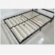 Easy Install Wooden Slat Bed Frame With Mattress And Trundle For Home Guest