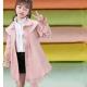 Pink Color Jacket Uniform Thick Bush Cotton Coat Fabric 45SX45S 133X100 130GSM