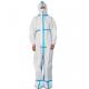 Flame Retardant Disposable Protective Coveralls With Elastic Wrist / Ankle / Waist