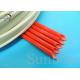 Iron oxide red braided sleeving products , High Temperature Fiberglass Sleeving