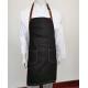 manufacture process and custom polycotton water proof apron with pocket and buckle adjustable shoulder strap