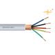 5 Conductor PVC Insulated Cables , PVC Flexible Cable Copper Wire Braided Shielding