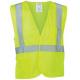 Custom Construction Worker Reflective Jacket 2 Inch Strip High Visibility